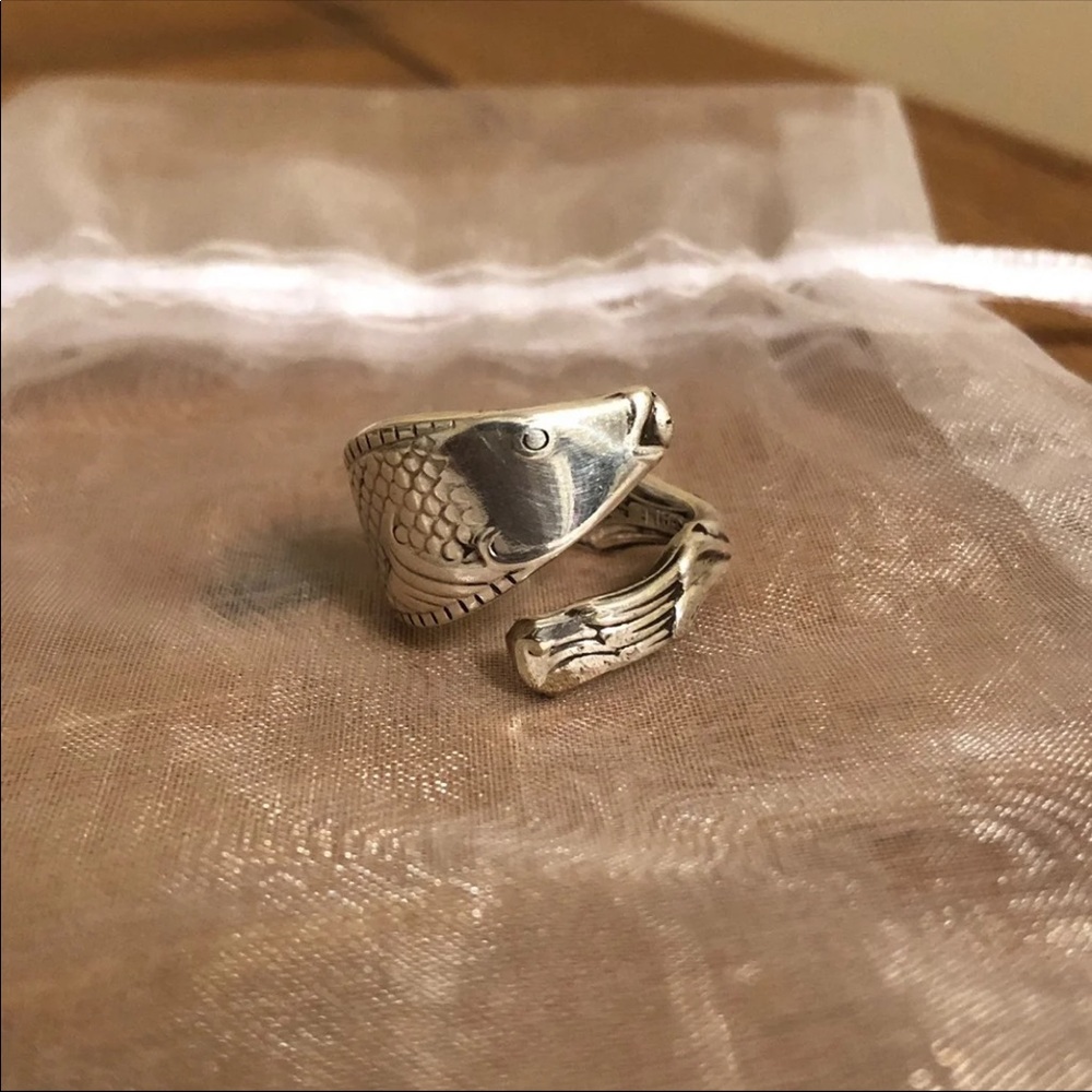 fish spoon ring
